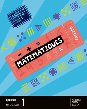 Matemàtiques 1r Primària. Quadern